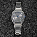 Buy Shop D1 Milano Square Titanium Gray Dial Gray Steel Strap Watch for Men - D1-SQBJ02 USA Online