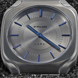 Buy Shop D1 Milano Square Titanium Gray Dial Gray Steel Strap Watch for Men - D1-SQBJ02 USA Online