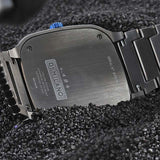 Buy Shop D1 Milano Square Titanium Gray Dial Gray Steel Strap Watch for Men - D1-SQBJ02 USA Online