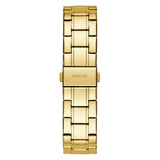 Buy Shop Guess Night Life Diamonds Black Dial Gold Steel Strap Watch for Women - GW0405L2 USA Online