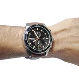 Buy Shop Fossil Wakefield Black Dial Brown Leather Strap Watch for Men - CH2944 USA Online