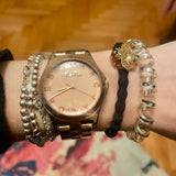 Buy Shop Marc Jacobs Henry Rose Gold Dial Rose Gold Steel Strap Watch for Women - MBM3212 USA Online