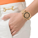 Buy Shop Marc Jacobs Henry Rose Gold Dial Rose Gold Steel Strap Watch for Women - MBM3207 USA Online