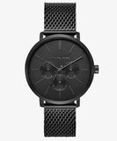Buy Shop Michael Kors Irving Quartz Black Dial Black Mesh Bracelet Watch For Men - MK8742 USA Online