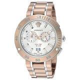 Buy Shop Versace V Extreme Chronograph White Dial Rose Gold Stainless Steel Watch for Women - VCN050017 USA Online
