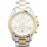 Buy Shop Michael Kors Bradshaw Silver Dial Two Tone Steel Strap Watch for Women - MK5627 USA Online
