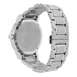 Burberry The City Black Dial Silver Steel Strap Watch for Men - BU9901