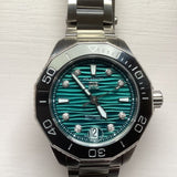 Buy Shop Tag Heuer Aquaracer Professional 300 Automatic Diamonds Green Dial Silver Steel Strap Watch for Women - WBP231K.BA0618 USA Online
