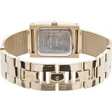 Buy Shop Guess Nouveau Diamonds Gold Dial Gold Mesh Bracelet Watch for Women - W0127L2 USA Online