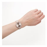 Buy Shop Emporio Armani Kappa Quartz Rose Gold Dial Pink Leather Strap Watch For Women - AR11010 USA Online