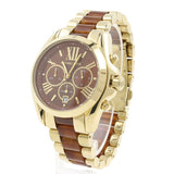 Buy Shop Michael Kors Bradshaw Chronograph Burgundy Dial Two Tone Steel Strap For Women - MK6269 USA Online
