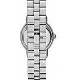 Buy Shop Marc Jacobs Marc Silver Dial Silver Steel Strap Watch for Women - MBM3173 USA Online