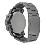 Buy Shop Fossil Nate Chronograph Gunmetal Dial Grey Steel Strap Watch for Men - JR1437 USA Online
