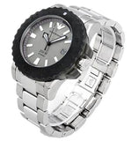 Buy Shop Emporio Armani Bracelet Collection Black Dial Silver Steel Strap Watch For Men - AR5970 USA Online