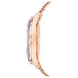 Buy Shop Swarovski Octea Nova Grey Dial Gold Mesh Bracelet Watch for Women - 5451634 USA Online
