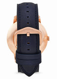 Buy Shop Fossil The Minimalist Slim White Dial Blue Leather Strap Watch for Men - FS5371 USA Online