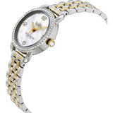 Buy Shop Coach Delancey Mother of Pearl White Dial Two Tone Steel Strap Watch for Women - 14502480 USA Online