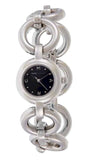 Buy Shop Marc Jacobs Amy Black Dial Silver Steel Strap Watch for Women - MBM3004 USA Online