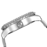 Buy Shop Guess Dazzler Diamonds Silver Dial Silver Steel Strap Watch for Women - W0335L1 USA Online