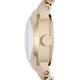 Buy Shop Marc Jacobs Amy Dinky White Dial Gold Steel Strap Watch for Women - MBM3226 USA Online