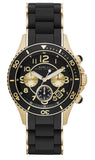 Buy Shop Marc Jacobs Rock Chronograph Black Dial Black Silicone Strap Watch for Women - MBM2598 USA Online