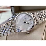 Movado Museum Classic Mother of Pearl Dial Silver Steel Strap Watch For Women - 0606612