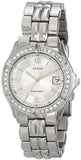 Buy Shop Guess Water Pro Diamonds Silver Dial Silver Steel Strap Watch For Women - G75511M USA Online