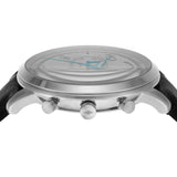 Buy Shop Fossil Neutra Chronograph White Dial Black Leather Strap Watch for Men - FS6023 USA Online