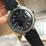 Buy Shop Versace V Extreme Chronograph Black Tone Dial Black Rubber Strap Watch for Men - VCN020017 USA Online