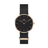 Buy Shop Daniel Wellington Classic Petite Cornwall Black Dial Black NATO Strap Watch For Women - DW00100215 USA Online