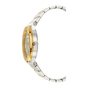 Buy Shop Versace Greca Silver Dial Two Tone Steel Strap Watch for Men - VEVI00320 USA Online