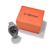 Tag Heuer Aquaracer Bamford Automatic Black Dial Grey Steel Strap Watch for Men - WAY208F.BF0638