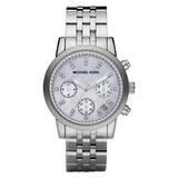 Buy Shop Michael Kors Ritz White Dial Silver Stainless Steel Strap Watch for Women - MK5020 USA Online