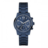 Buy Shop Guess F14 Chronograph Analog Blue Dial Blue Steel Strap Watch For Women - W0448L5 USA Online