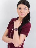 Buy Shop Fossil Jacqueline Brown Dial Brown Steel Strap Watch for Women - ES4100 USA Online
