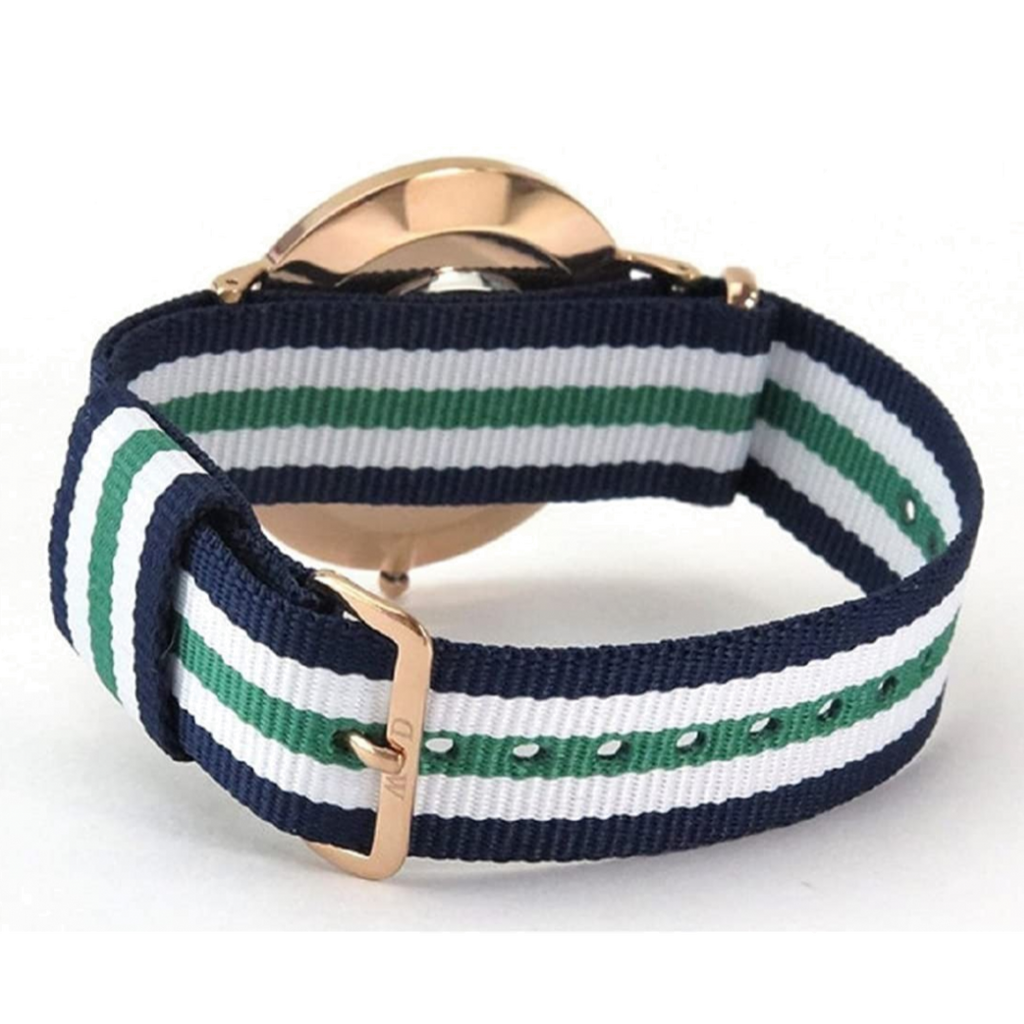 Buy Shop Daniel Wellington Classic Nottingham White Dial Two Tone NATO Strap Watch For Men - 0108DW USA Online