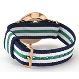 Buy Shop Daniel Wellington Classic Nottingham White Dial Two Tone NATO Strap Watch For Men - 0108DW USA Online