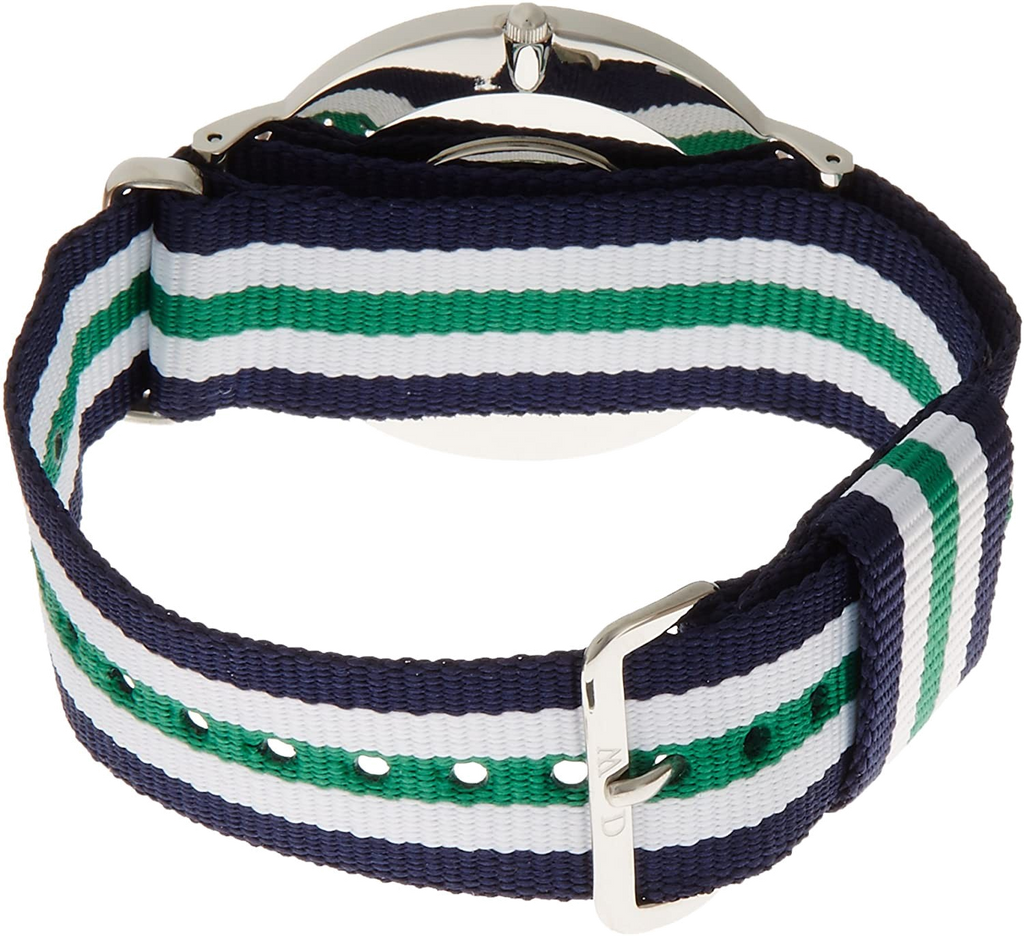 Buy Shop Daniel Wellington Classic Nottingham White Dial Two Tone NATO Strap Watch For Men - 0208DW USA Online