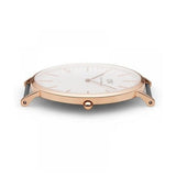 Buy Shop Daniel Wellington Classic Oxford White Dial Two Tone NATO Strap Watch For Men - DW00100001 USA Online