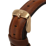 Buy Shop Daniel Wellington Classic St. Mawes White Dial Brown Leather Strap Watch for Men - DW00100035 USA Online