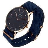 Buy Shop Daniel Wellington Classic Bayswater Black Dial Black NATO Strap Watch For Men - DW00100277 USA Online