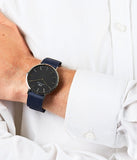 Buy Shop Daniel Wellington Classic Bayswater Black Dial Black NATO Strap Watch For Men - DW00100278 USA Online