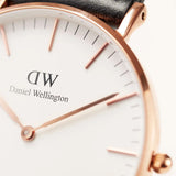 Buy Shop Daniel Wellington Classic Bayswater White Dial Navy Blue NATO Strap Watch For Women - DW00100279 USA Online