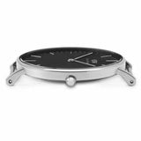 Buy Shop Daniel Wellington Classic Bristol Black Dial Brown Leather Strap Watch For Men - DW00100131 USA Online