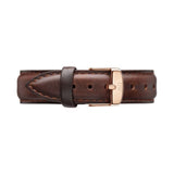 Buy Shop Daniel Wellington Classic Bristol Black Dial Brown Leather Strap Watch for Men - DW00100137 USA Online