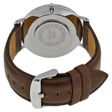 Buy Shop Daniel Wellington Classic Bristol Quartz White Dial Brown Leather Strap Watch For Men - DW00100023 USA Online
