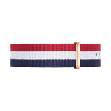 Buy Shop Daniel Wellington Classic Cambridge White Dial Two Tone NATO Strap Watch For Men - DW00100003 USA Online