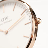 Buy Shop Daniel Wellington Classic Cambridge White Dial Two Tone NATO Strap Watch For Men - DW00100003 USA Online
