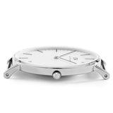 Buy Shop Daniel Wellington Classic Cambridge White Dial Two Tone Nylon Strap Watch For Men - DW00100017 USA Online