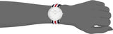 Buy Shop Daniel Wellington Classic Canterbury White Dial Two Tone NATO Strap Watch For Women - DW00100051 USA Online